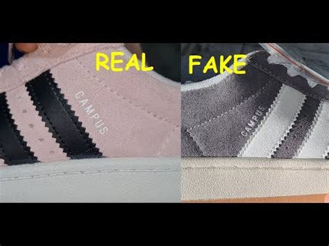 fake adidas campus vs real|adidas heels genuine.